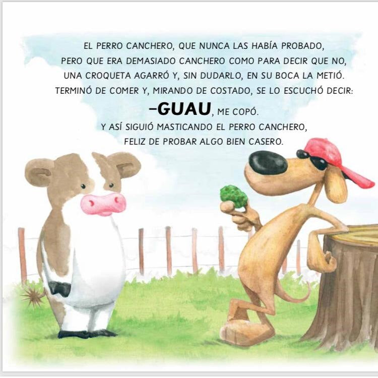La Vaca y la espinaca. La Vaca y la espinaca.